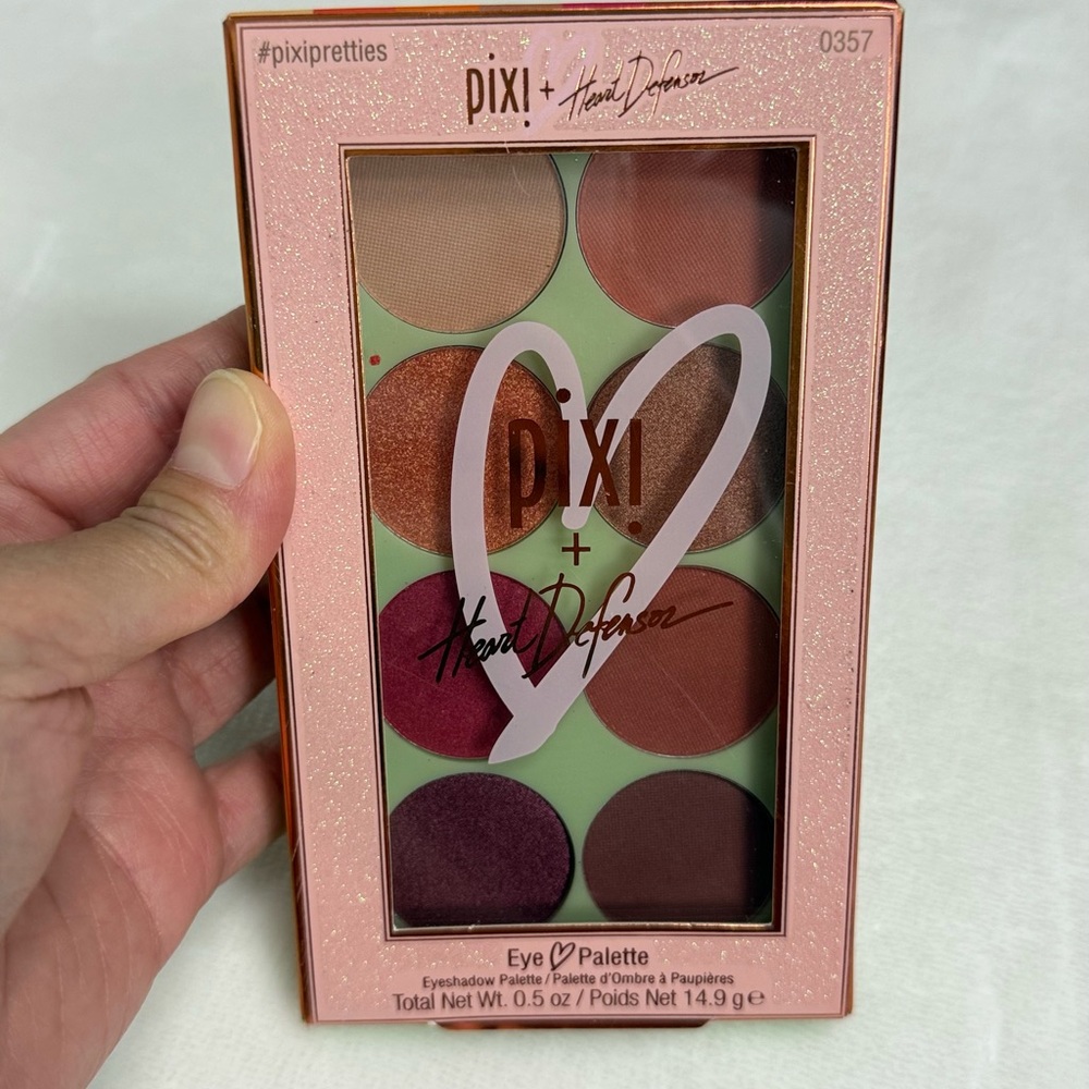 Pixi + Heart Defensor Eye Palette - Rich Hues
